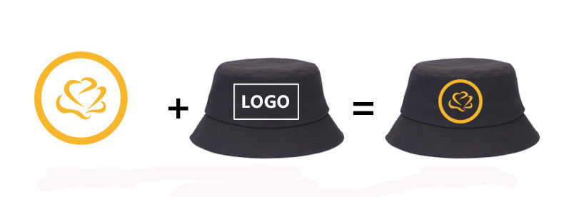 Round Brim 5 / 6 Panel Custom Bucket Hats / Camo Jungle Bucket Caps
