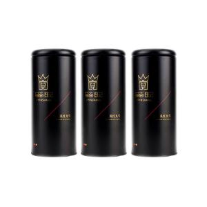 China Matt Finished Metal Tea Tin Packaging Hot Sale Airtight Tea Tins Black Tin Boxes Wholesale wholesale