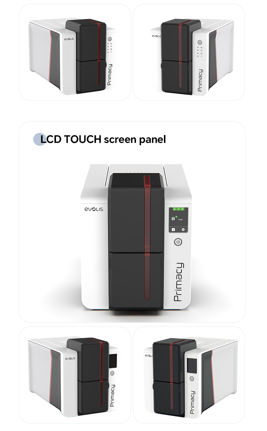 Double Sided PVC Bank Card Printer Machine for Jewelry Appraisal Card