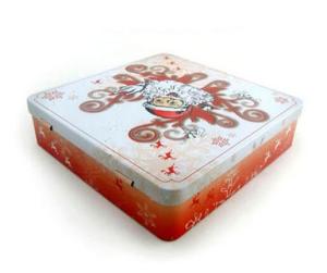 China custom printed CD tin case for Xmas music collection wholesale
