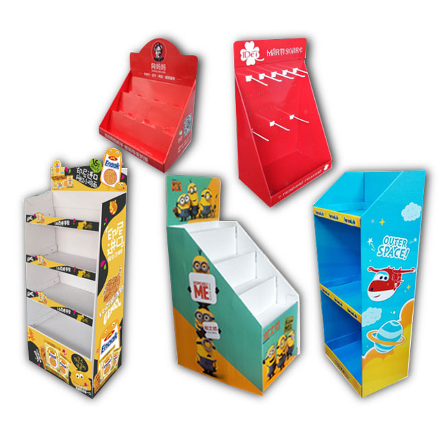 White Custom Cardboard Display Boxes Effective Branding Tool For Sale Promotion