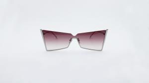 China Half-rim frame One Piece Sunglasses Ladies Women Sunwear UV 400 nobby party style Daily accessories wholesale