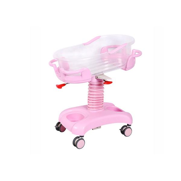 Quality Luxurious Hospital Baby Cot , Hospital Baby Bassinet ABS Height Adjustable for sale