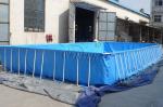 Framed Blow Up Swimming Pools , Waterproof PVC Inflatable Swimming Pool
