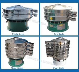 China Large Capacity Circular Industrial Vibrating Screen For Vegetable Protein wholesale