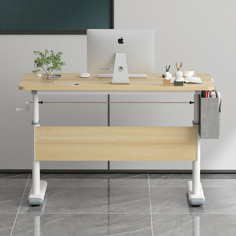 Desktop Color Bamboo Adjustable Height Mini Bar Counter Standing Desk for Home Office