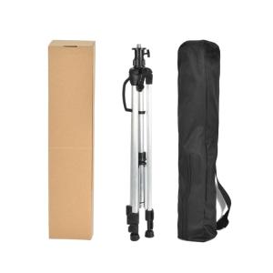 China Aluminum Rotating Smartphone Tripod 1.75m Height Silver wholesale