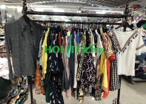 China Summer Used Womens Clothing American Style Second Hand Cotton Blouse wholesale