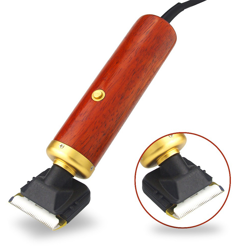 High Power Pet Hair Clippers & Trimmers High Density Red Wood Material Not Cracking