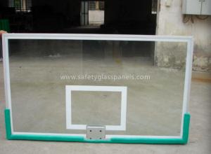 China Custom Printed Basketball Backboard ,Tempered Glass Basketball System wholesale