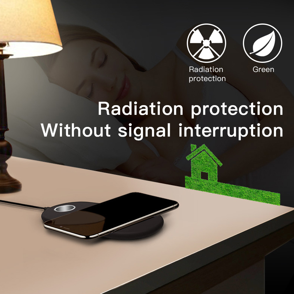 Magnetic Sensor ABS 10W QI Wireless Charging Pad