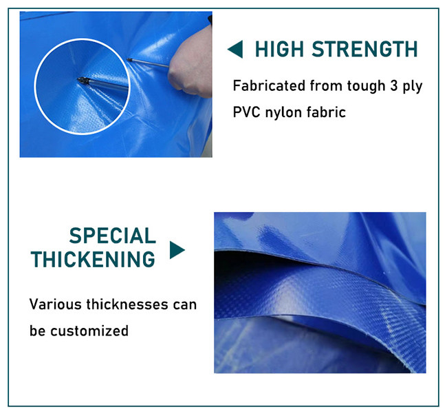 Reliable PVC Load Testing Water Bags For Crane Load Testing OEM Approved
