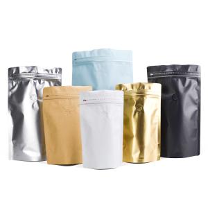 China Standing Black 1kg Coffee Packaging Pouch wholesale