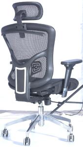 China Aluminum Alloy Legs Mesh Staff Chair PP Cushion 60mm Castor wholesale