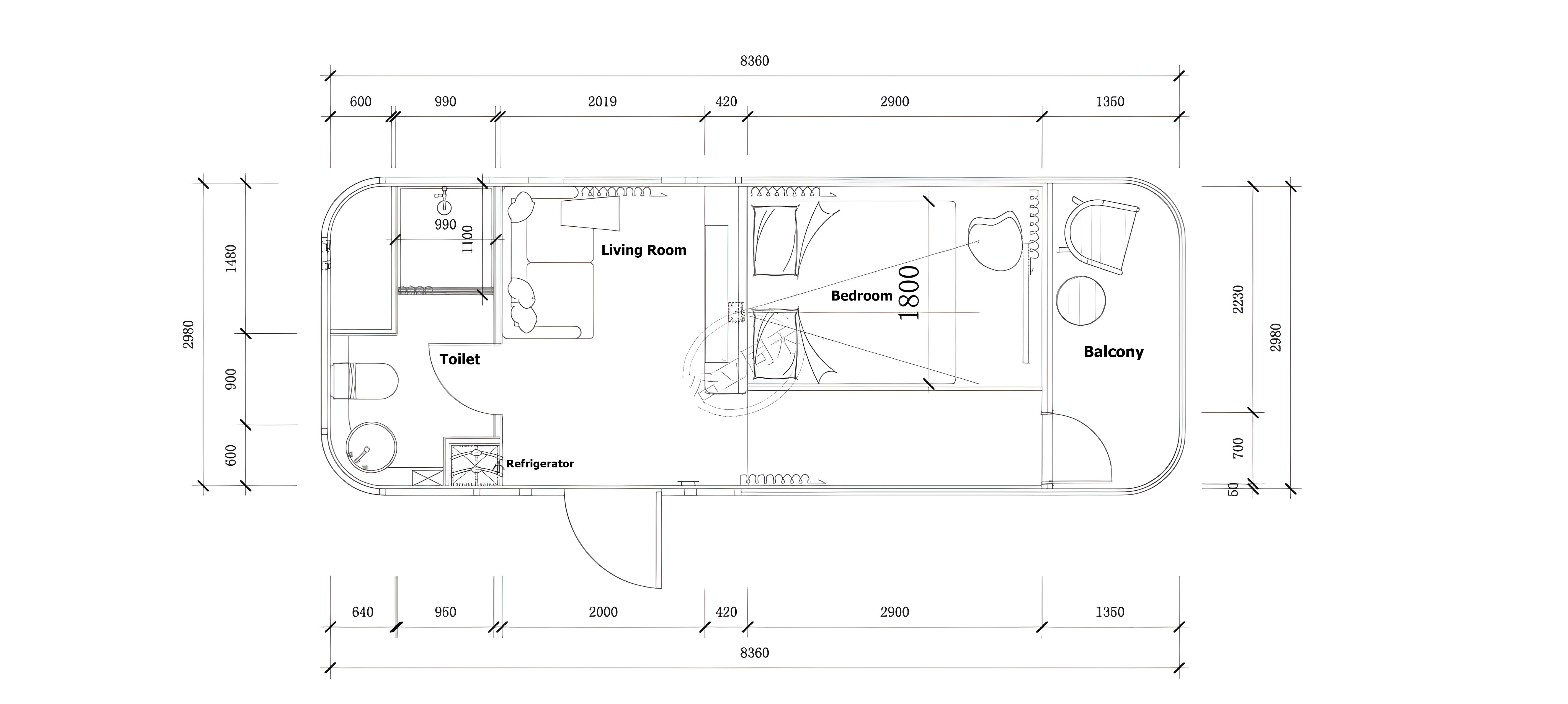 Double Insulation Direct Supply Modern Luxury Space Capsule House Prefab Modular Houses for Customers Request