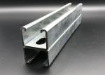 OEM Powder Painted ISO9001 Strut C Channel 41x62 Pre Galvanized
