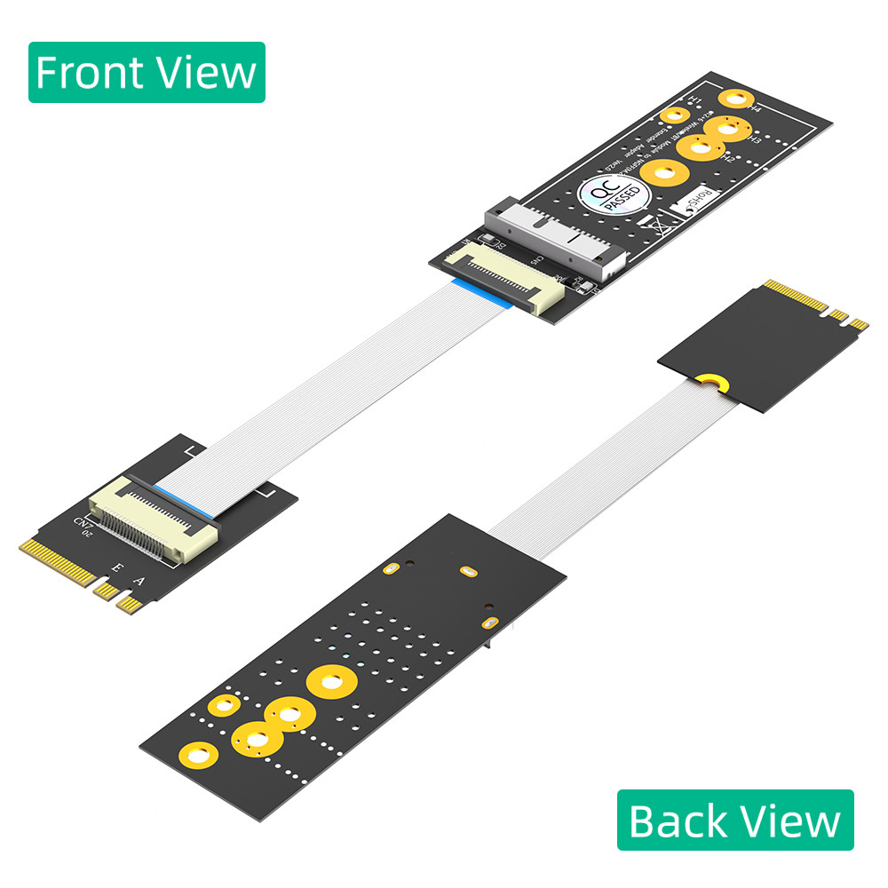 BCM94360CD/BCM94360CS2/BCM943224PCIEBT2 Card To M.2 Key A/E Cable For Mac OS and and Hackintosh