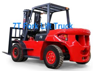 China 7T H70 Diesel Engine Fork Lift Truck wholesale