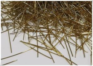 China Copper Coated Micro Steel Fiber Concrete High Tensile Strength 2500Mpa wholesale
