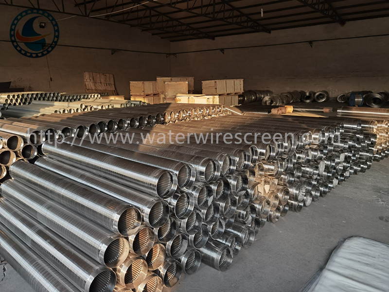 OD 16" Duplex Steel 2205 Johnson Wire Screen For 250m Depth Water Well
