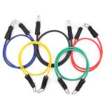 11 Pcs 120mm Fitness Gear Resistance Tubes 2 Ankle Tube Bands