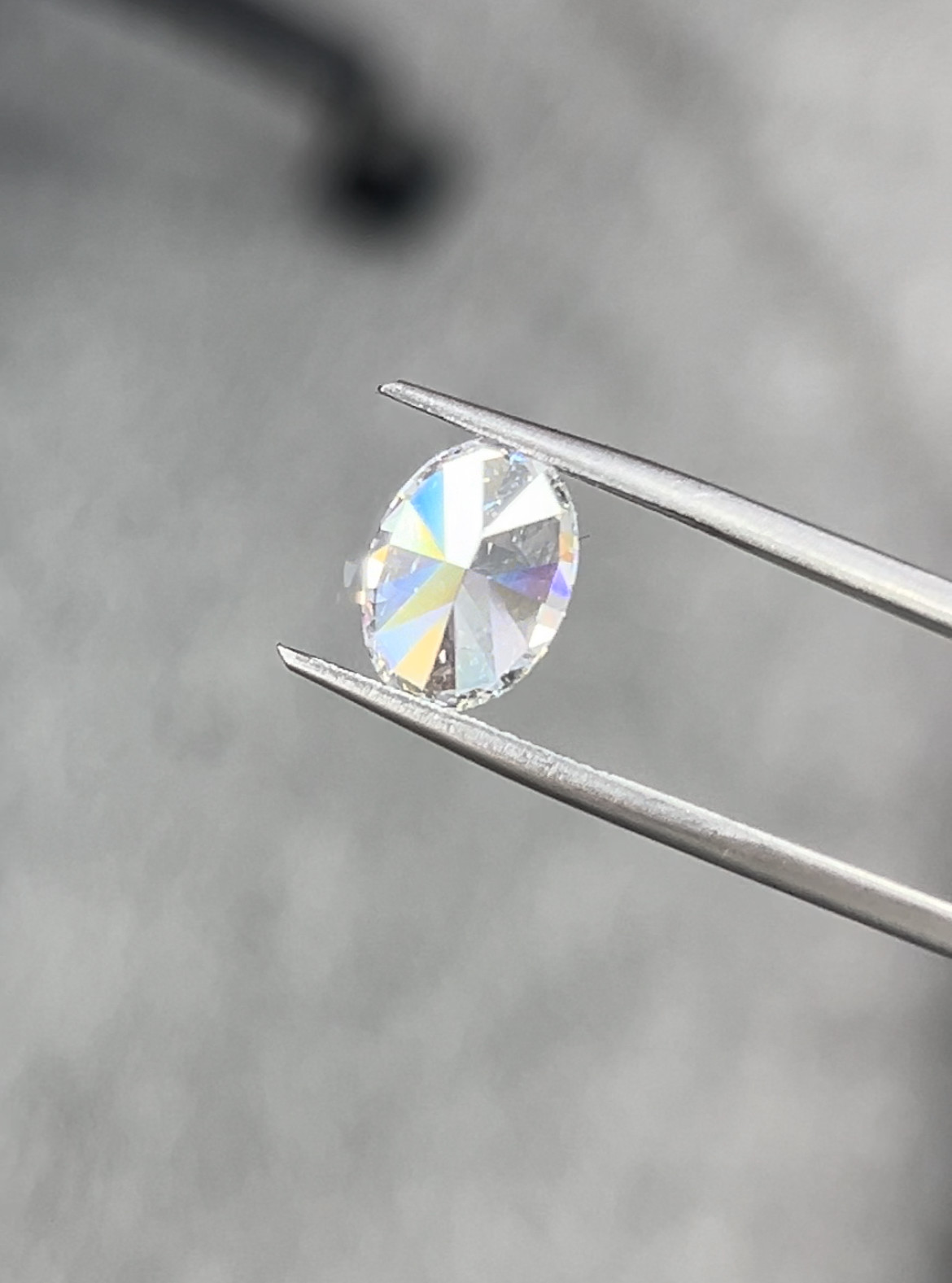 Oval Lab Cultivated Diamonds 3CT CVD No Bow Tie No Treatment Diamond
