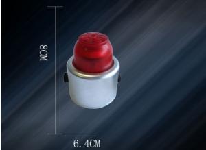 China 360 Degrees 1.5Ah Solar Amber Flashing Light Magnetic Rotating Beacon wholesale