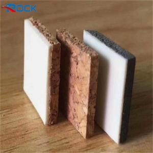 China Glass Separating Cork Bumpers Eco Friendly Cork Sticky Pads wholesale