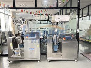 China 10L 20L Cosmetic Cream Lotion Making Machine Vacuum Emulsifiying Mixer Machine wholesale