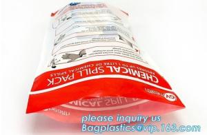 China Zip-lock Bag BIOHAZARD SPECIMEN LAB BAG, printed zip lock plastic bags,medical transport bag,lab specimen transport bags wholesale