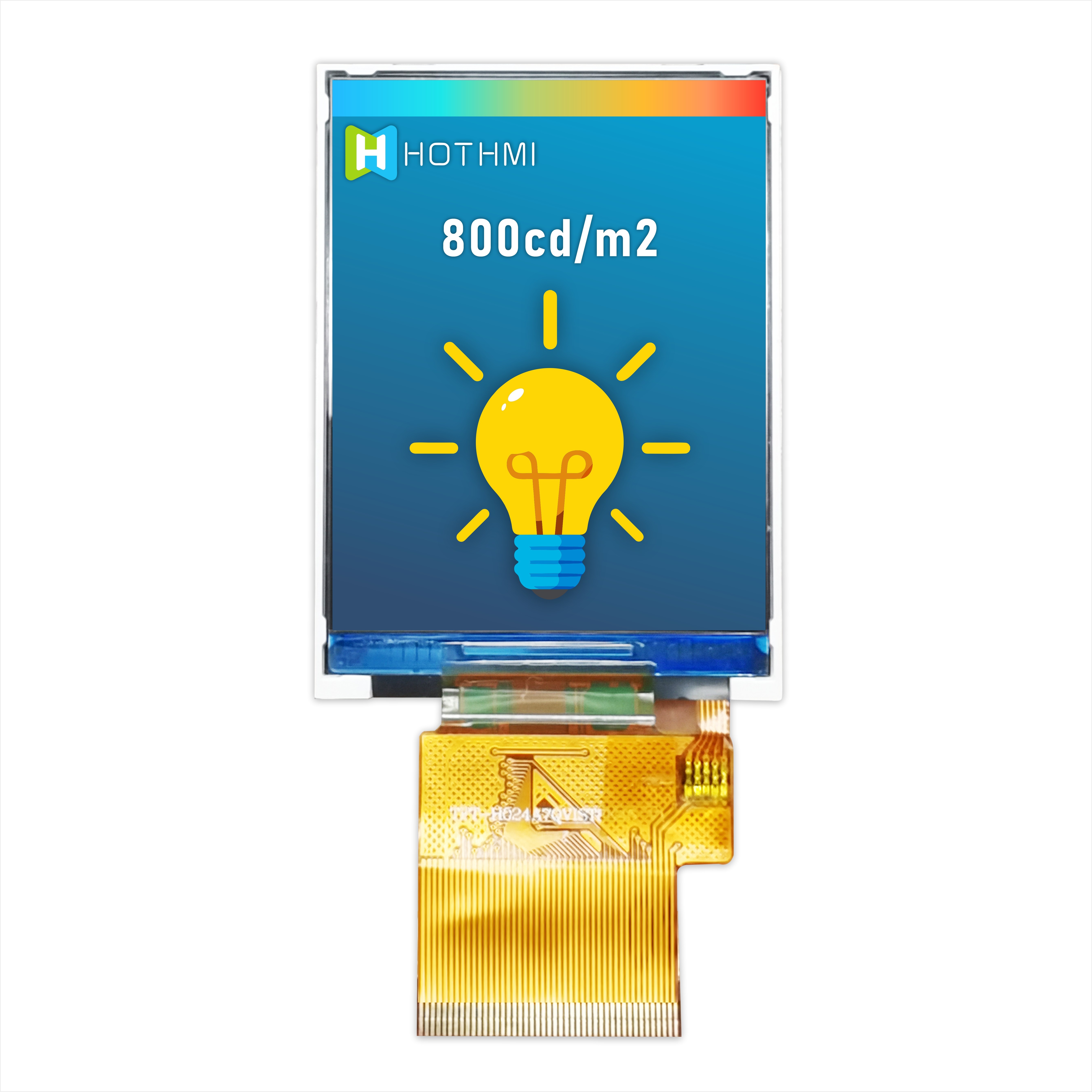 2.4 Inch TFT Sunlight Readable , 240x320 Sun Readable Display TFT-H024A7QVIST8N45