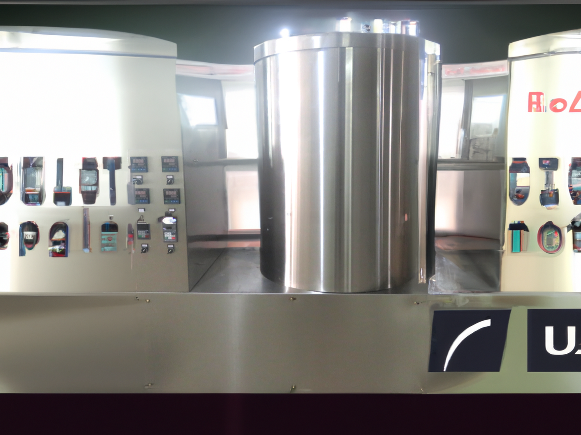 25KW Plaster Agitator Tank For Mixing Powder 1.6 X 1.4 X 1.9m Dimension