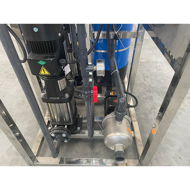 1.5Kw 380V Two Stage Industrial RO Water Filtration Equipment for Water Purification