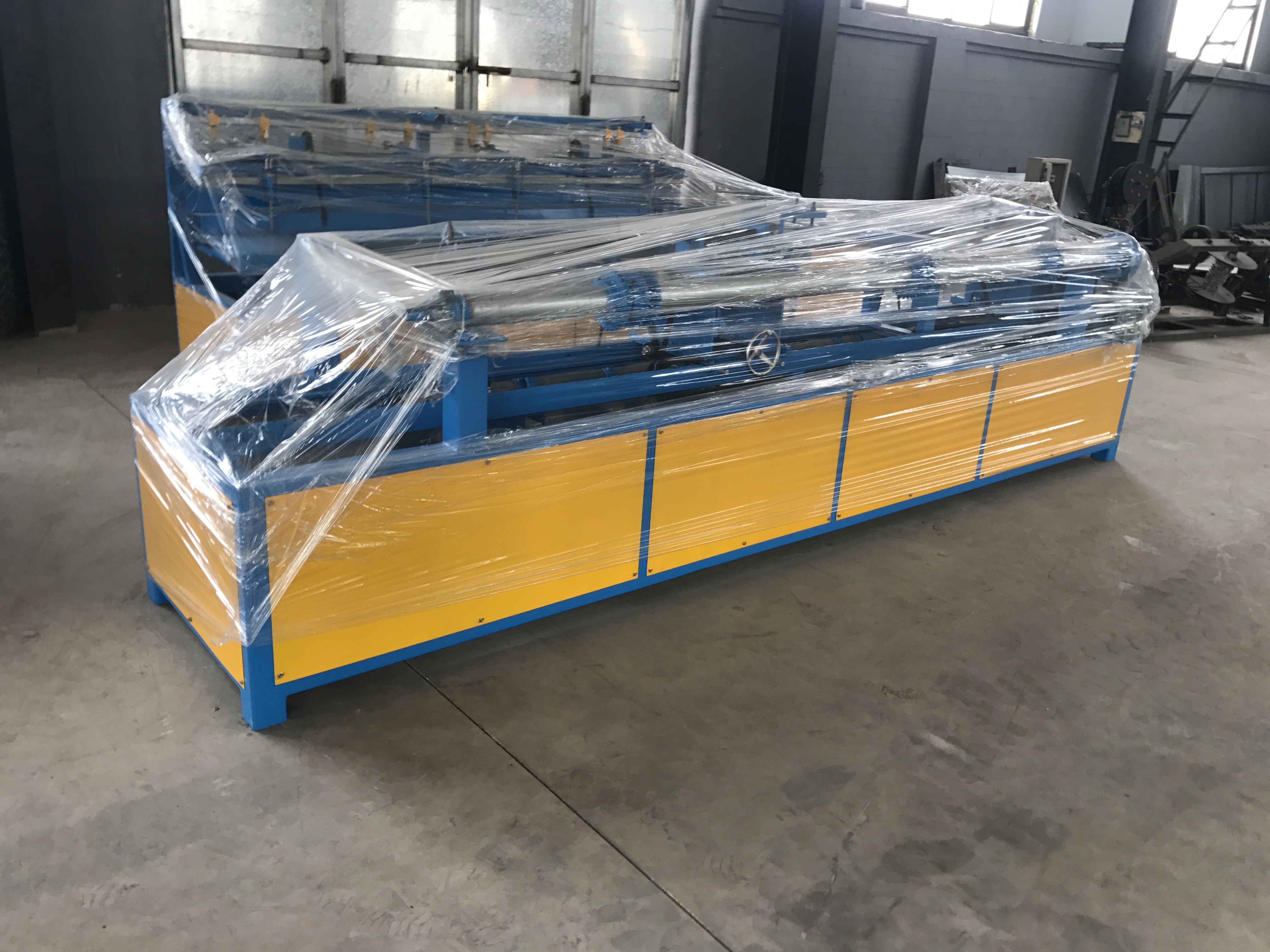 Automatic Single Wire Mesh Machine , Chain Link Fence Equipment 380V/50HZ