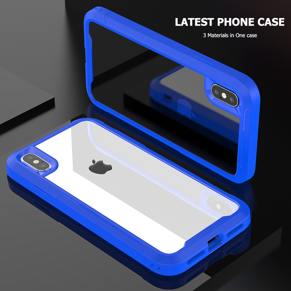 Scratch Resistant Defender Cell Phone Case Anti Lost Bumper Full Wrapped