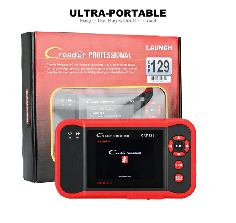 X431 Creader Launch OBDII Diagnostic Scan Tool CRP 129 For ENG/AT/ABS/SRS