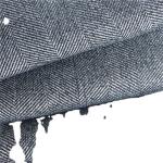 100% Polyester Heavy Weight Ash Wool Imitation Cation Woven Wide Herringbone