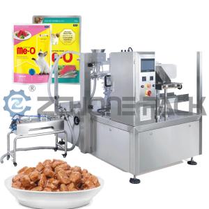 China Automatic Pet Food Packaging Machine Multifunctional Rotary Pouch Feeder wholesale