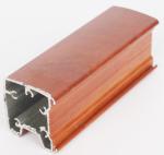 6008 T6 Anti Fading Wood Look Aluminium Profile Anodizing Protection