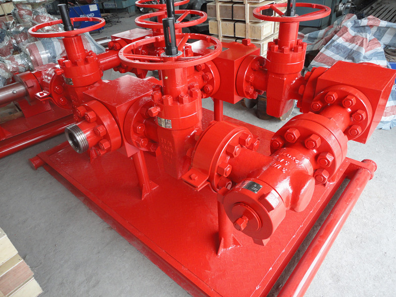 3 1/16" x 10000# Surface Well Testing Equipment choke manifold oil and gas Testing