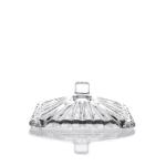 Carnival Crafted Glass Candy Dish Of Quality Lead Free Brilliant Transparent