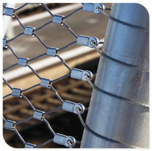 China Flexible stainless steel wire rope architecture mesh wholesale
