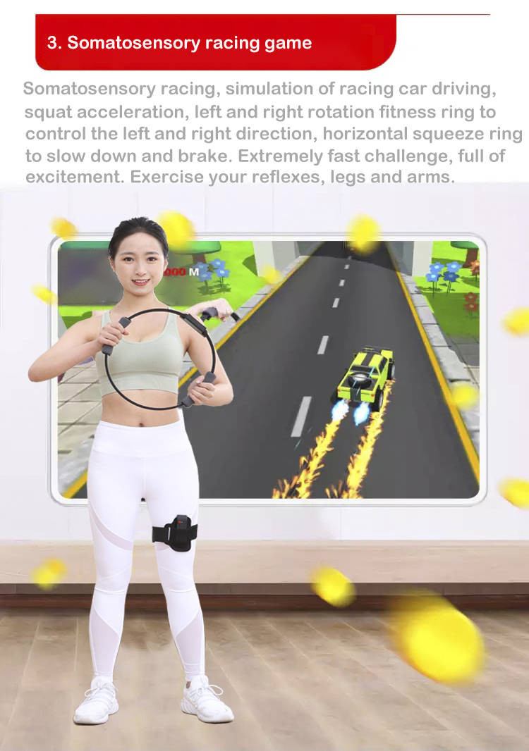 3.7V 500mAh Smart Fitness Ring Bluetooth IOT Fit Adventure Game