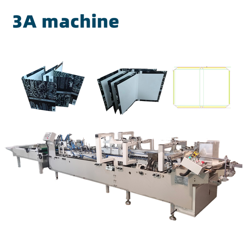 Semi-Automatic Folder Gluing Machine CQT-1500JGKW for Fast and Accurate Pasting