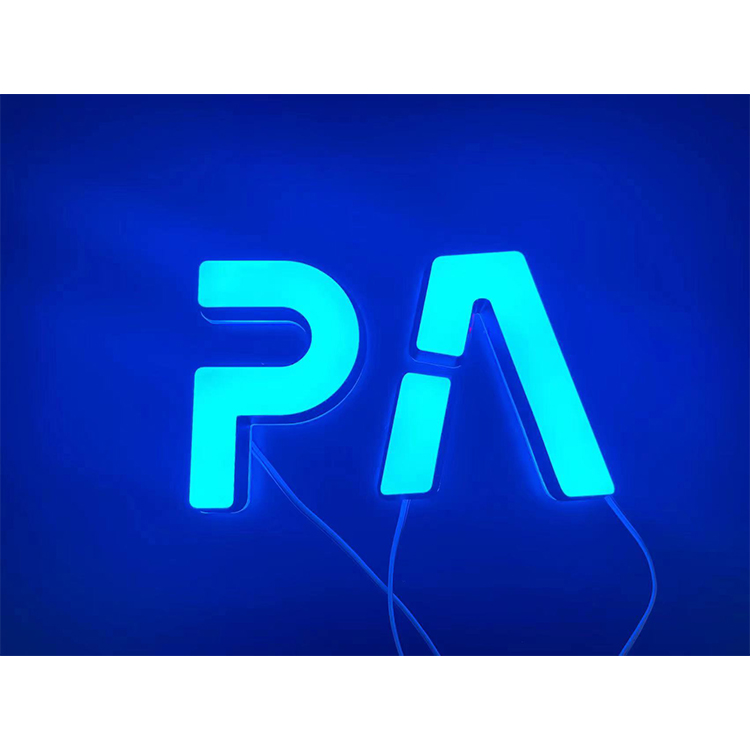 Wholesale Customization Acrylic Front And Back Side Led Luminous Characters Led Letter Marking