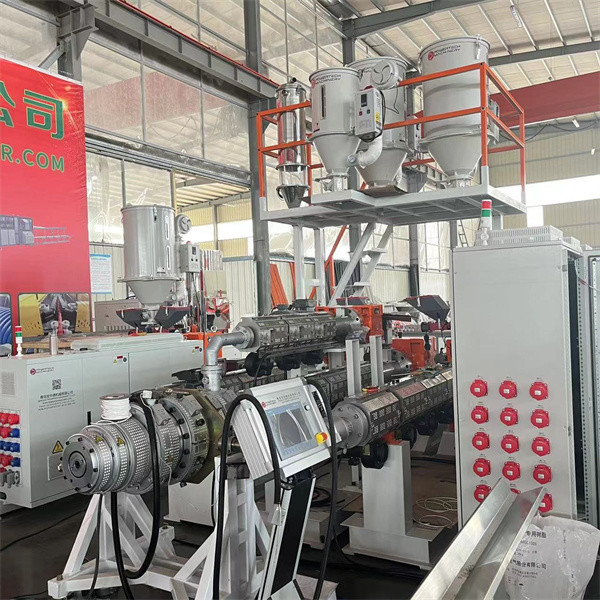 HDPE Three-Layer Co-Extrusion Gas Pipeline Extrusion Equipment