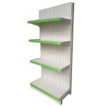 Customized Store Display Shelves 4 Layers Heavy Duty Supermarket Shelves