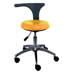 China PU Leather 360 Degree Swivel Nurse Stool Light Weight Dentist Assistant Stool wholesale
