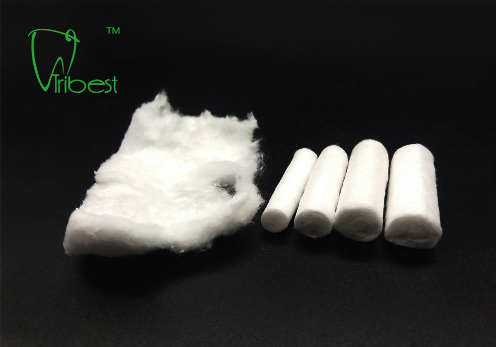 Highly Absorbent Dental Cotton Wool Class I No Rayon Fibers