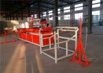 CNC Automatic Paper Tube Making Machine 60 - 200mm Diameter Red Color